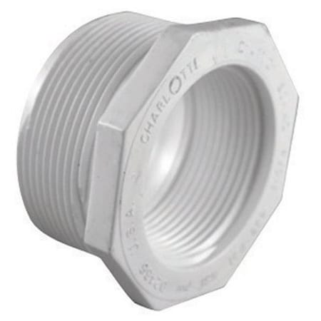 Charlotte Pipe And Foundry Charlotte Pipe & Foundry PVC021124000 2 x 1.5 in. Schedule 40 PVC Reducer Bushing 48192